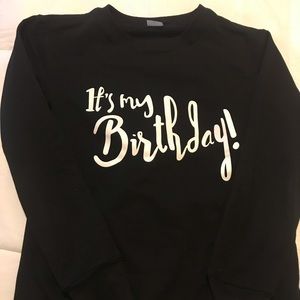 Birthday sweater!